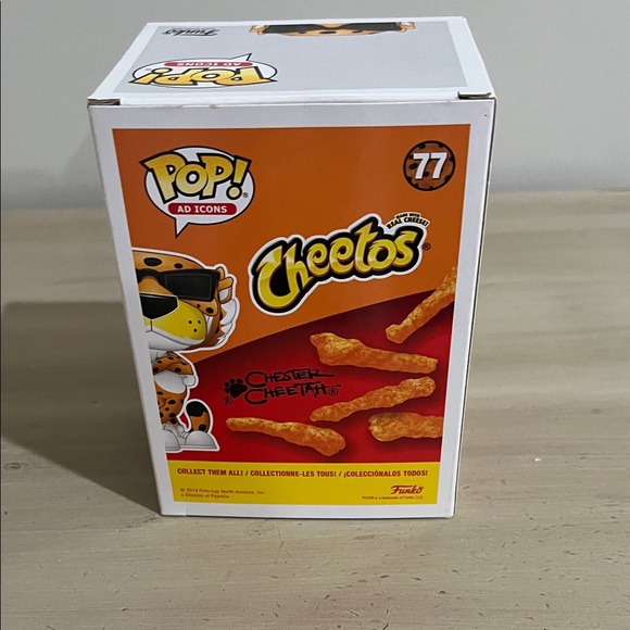 Funko Pop 77 Cheetos Chester Cheetah Vinyl Figure Collectible Gift New in Box - Picture 3 of 5